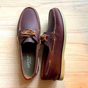 Men's Original Leather Boat Shoe (U.S. 10)